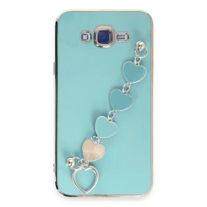 Samsung Galaxy J7 Kılıf Esila Silikon - Su Yeşili