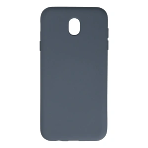 Samsung Galaxy J7 Pro / J730 Kılıf Nano İçi Kadife Silikon - Gri