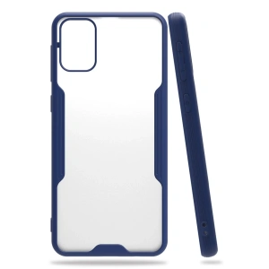 Samsung Galaxy M31 Kılıf Platin Silikon - Lacivert