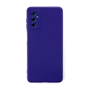 Samsung Galaxy M52 5g Kılıf Nano İçi Kadife Silikon - Mor