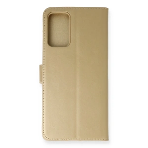 Samsung Galaxy Note 20 Kılıf Trend S Plus Kapaklı Kılıf - Gold
