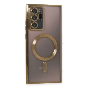 Samsung Galaxy Note 20 Ultra Kılıf Kross Magneticsafe Kapak - Gold