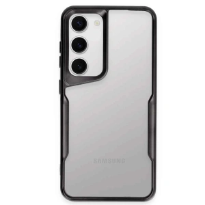 Samsung Galaxy S23 Kılıf Boyi Silikon Kapak - Siyah