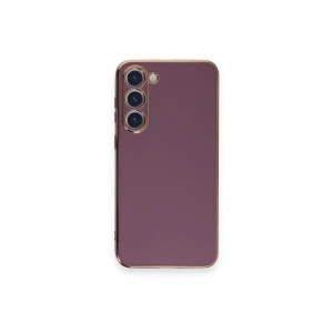 Samsung Galaxy S23 Plus Kılıf Volet Silikon - Mor