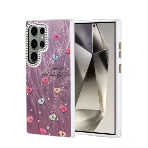 Samsung Galaxy S23 Ultra Kılıf Blade Aynalı Desenli Kapak - Desen 8