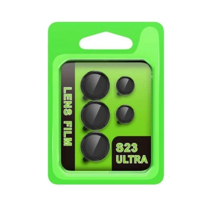 Samsung Galaxy S23 Ultra Raze Metal Kamera Lens - Siyah