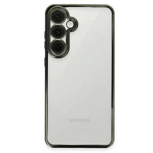 Samsung Galaxy S24 Fe Kılıf Razer Lensli Silikon - Yeşil