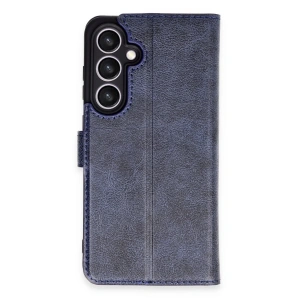 Samsung Galaxy S24 Fe Kılıf Trend S Plus Kapaklı Kılıf - Lacivert