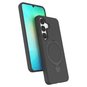 Samsung Galaxy S25 Regal Magsafe Standlı Kapak - Titan Gri