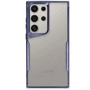 Samsung Galaxy S25 Ultra Kılıf Boyi Silikon Kapak - Lacivert