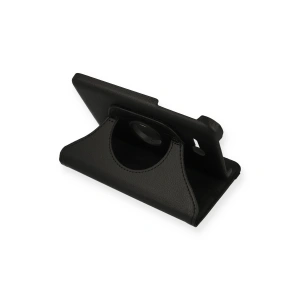 Samsung Galaxy T110 / T113 Tab 3 Lite 7 Kılıf 360 Tablet Deri Kılıf - Siyah