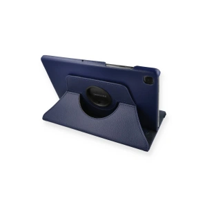 Samsung Galaxy T500 Tab A7 10.4 Kılıf 360 Tablet Deri Kılıf - Lacivert