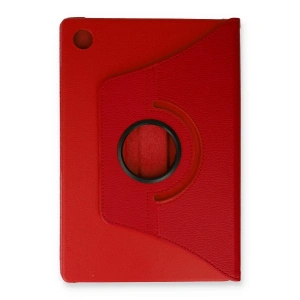 Samsung Galaxy Tab A9 Plus Kılıf 360 Tablet Deri Kılıf - Kırmızı