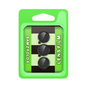 Samsung Galaxy Z Fold 6 Raze Metal Kamera Lens - Siyah