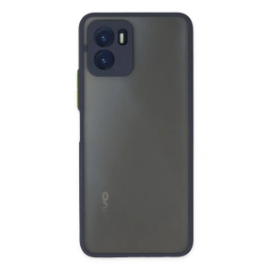 Vivo Y15s Kılıf Montreal Silikon Kapak - Lacivert