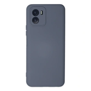 Vivo Y15s Kılıf Nano İçi Kadife Silikon - Gri