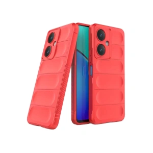 Vivo Y27 Kılıf Optimum Silikon - Kırmızı