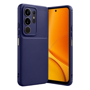 Vivo Y29 4g Auto Focus Karbon Kapak - Lacivert