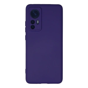 Xiaomi Mi 12 Kılıf Nano İçi Kadife Silikon - Mor