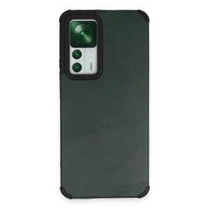 Xiaomi Mi 12t Kılıf Loop Deri Silikon - Yeşil