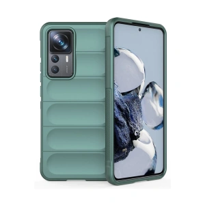 Xiaomi Mi 12t Pro Kılıf Optimum Silikon - Koyu Yeşil