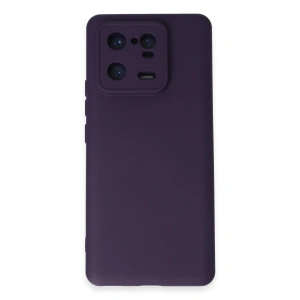 Xiaomi Mi 13 Pro Kılıf Nano İçi Kadife Silikon - Mor