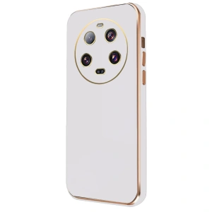 Xiaomi Mi 14 Ultra Kılıf Volet Silikon - Beyaz