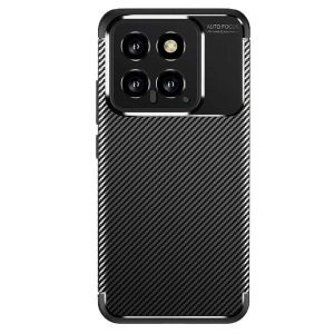 Xiaomi Mi 14t Kılıf Auto Focus Karbon Kapak - Siyah