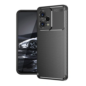 Xiaomi Poco X5 5g Kılıf Auto Focus Karbon Kapak - Siyah