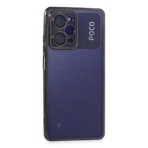 Xiaomi Poco X5 Pro 5g Kılıf Razer Lensli Silikon - Mor