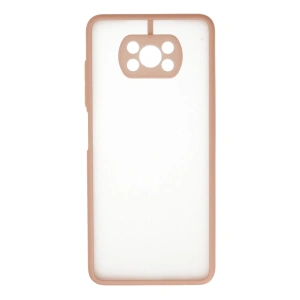 Xiaomi Pocophone X3 Kılıf Montreal Silikon Kapak - Pembe