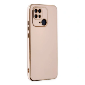 Xiaomi Redmi 10c Kılıf Volet Silikon - Pembe