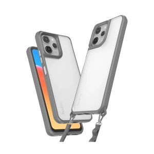 Xiaomi Redmi 12 Kılıf Penta Silikon Kılıf - Titan Gri