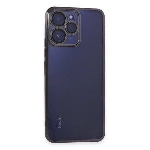 Xiaomi Redmi 12 Kılıf Razer Lensli Silikon - Mor