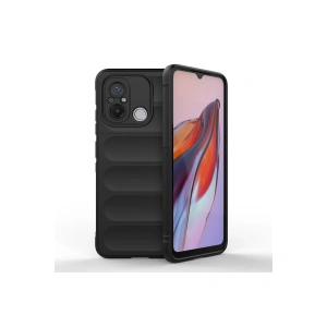 Xiaomi Redmi 12c Kılıf Optimum Silikon - Siyah