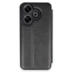 Xiaomi Redmi 13 4g Kılıf Flip Cover - Siyah