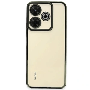 Xiaomi Redmi 13 4g Kılıf Razer Lensli Silikon - Yeşil