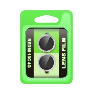 Xiaomi Redmi 13c Raze Metal Kamera Lens - Gümüş