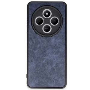 Xiaomi Redmi 14c Kılıf Aras Deri Kapak - Lacivert