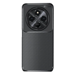 Xiaomi Redmi 14c Kılıf Auto Focus Karbon Kapak - Siyah