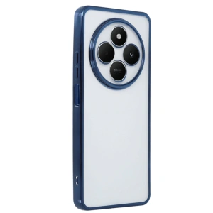 Xiaomi Redmi 14c Kılıf Razer Lensli Silikon - Lacivert