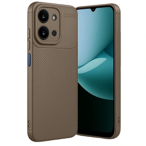 Xiaomi Redmi 15c 4g Auto Focus Karbon Kapak - Kahverengi