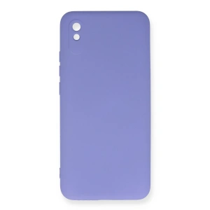Xiaomi Redmi 9a Kılıf Nano İçi Kadife Silikon - Lila