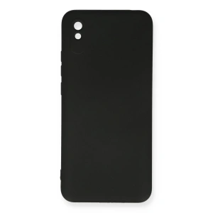 Xiaomi Redmi 9a Kılıf Nano İçi Kadife Silikon - Siyah