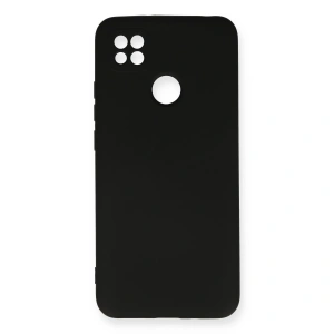 Xiaomi Redmi 9c Kılıf Nano İçi Kadife Silikon - Siyah