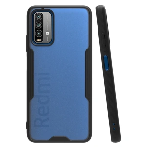 Xiaomi Redmi 9t Kılıf Platin Silikon - Siyah