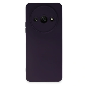 Xiaomi Redmi A3 4g Kılıf Nano İçi Kadife Silikon - Mor