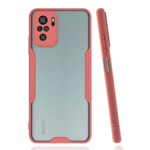 Xiaomi Redmi Note 10 Kılıf Platin Silikon - Pembe