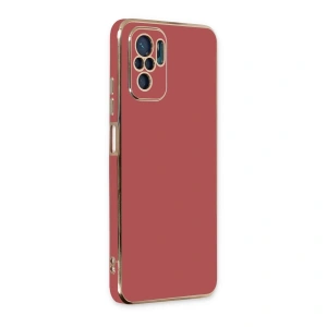 Xiaomi Redmi Note 10 Kılıf Volet Silikon - Kırmızı