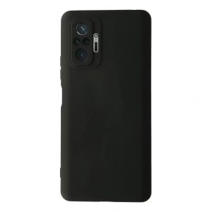 Xiaomi Redmi Note 10 Pro Kılıf Nano İçi Kadife Silikon - Siyah